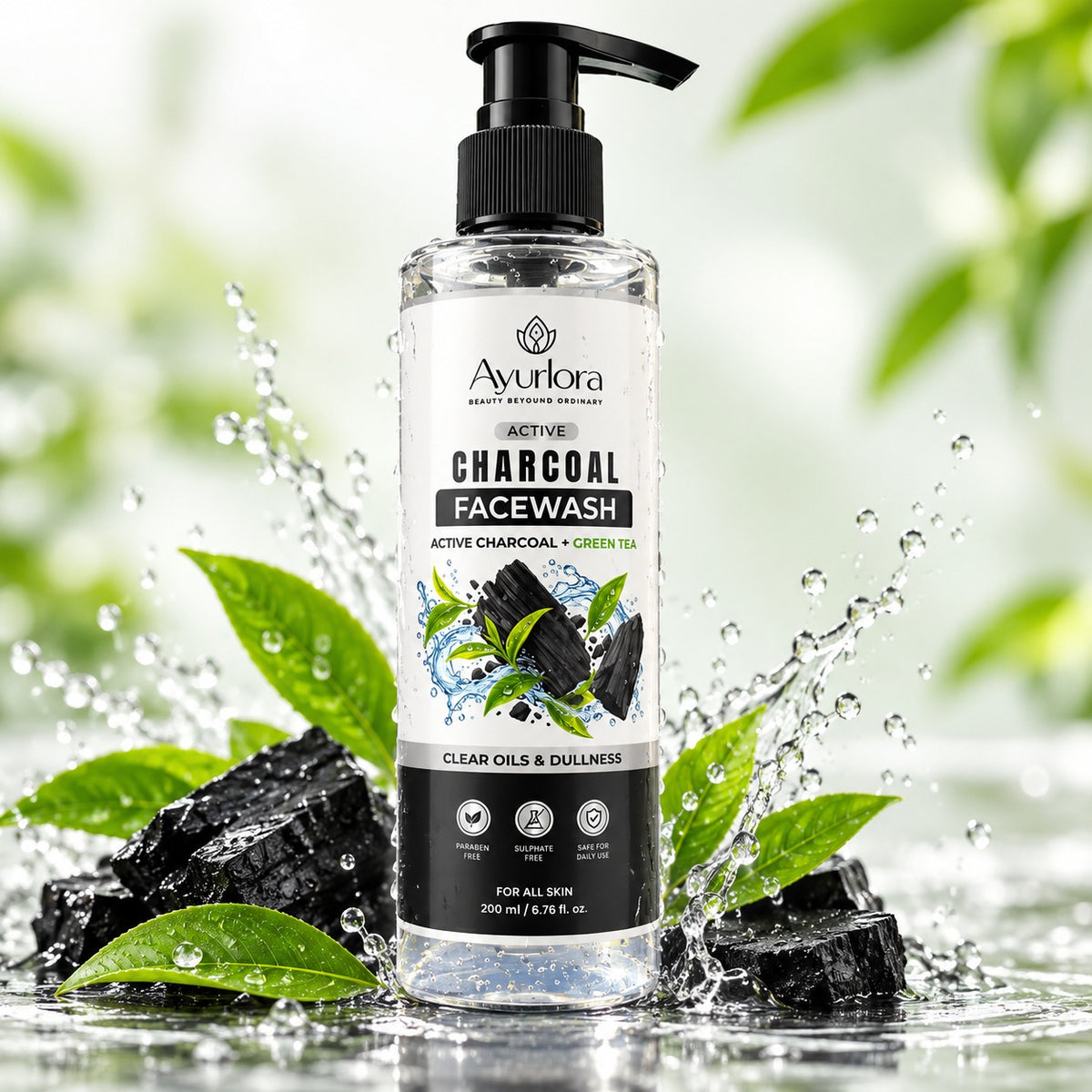 CHARCOAL FACEWASH