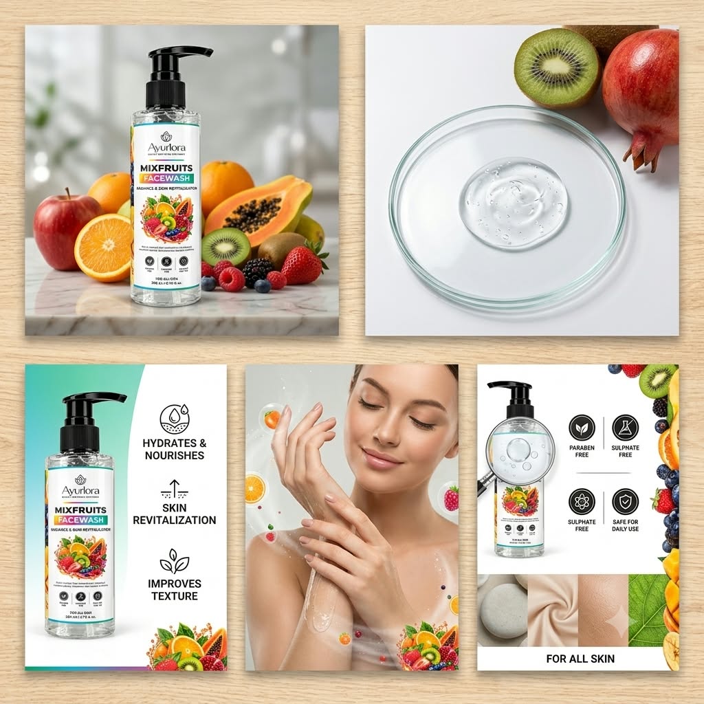 MIXFRUITS FACE WASH