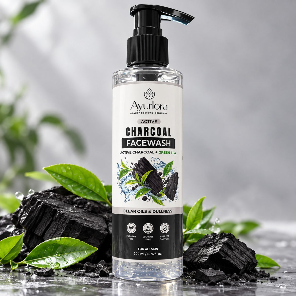 CHARCOAL FACEWASH